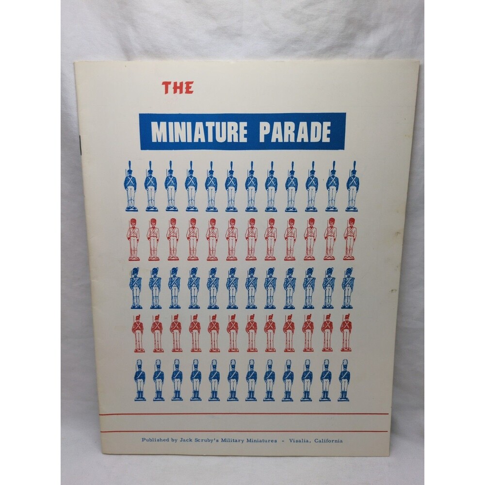 The Miniature Parade Volume II Number I August 1968 Book